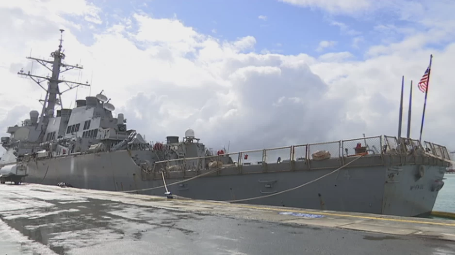 Λεμεσός: Το αντιτορπιλικό Μακφόλ του 6ου Αμερικανικού στόλου κάνει αισθητή την παρουσία του στην Κύπρο (Βίντεο)